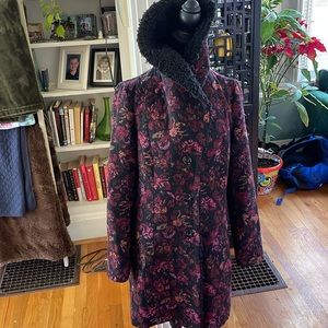 Jack by BB Dakota floral print coat